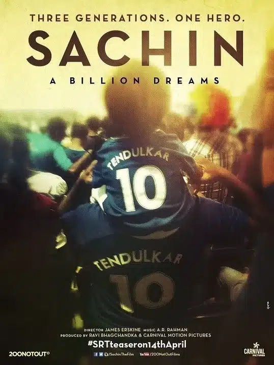 #SachinTheFilm Teaser Is Out, Are You Ready To Chant Sachin Sachin