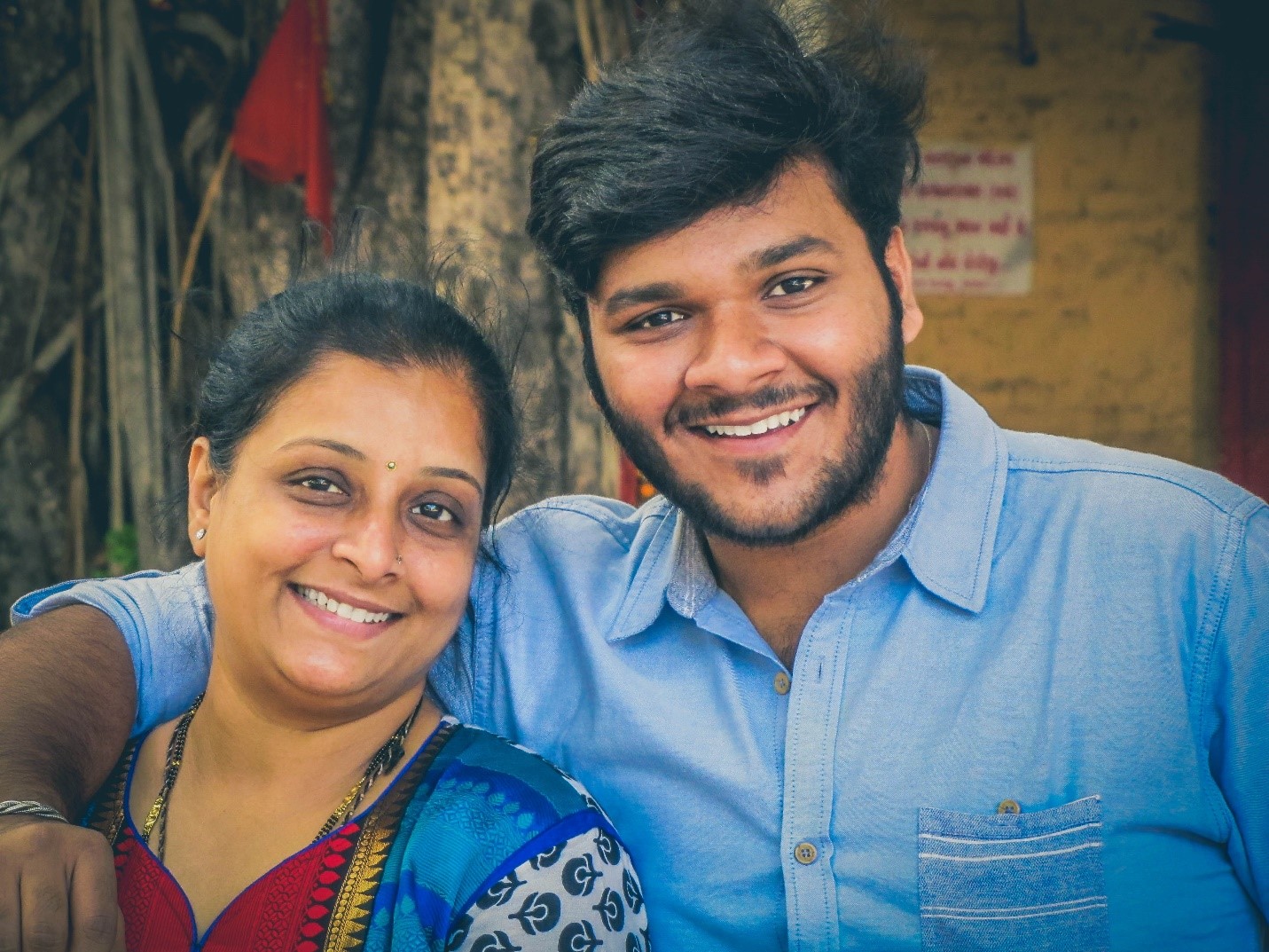 Divya-and-his-beloved-Mother