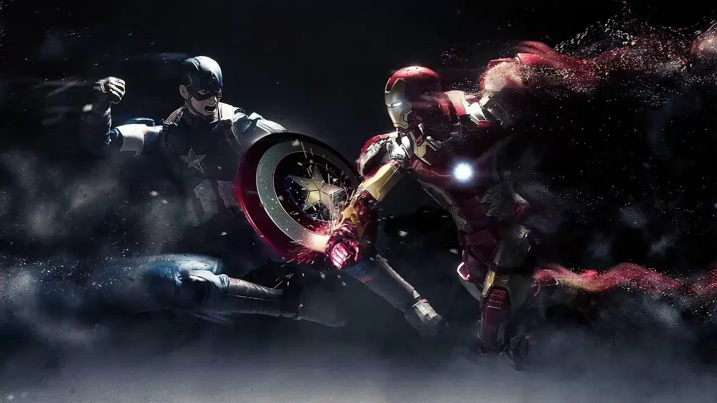 Civil War Capt. America vs Iron Man