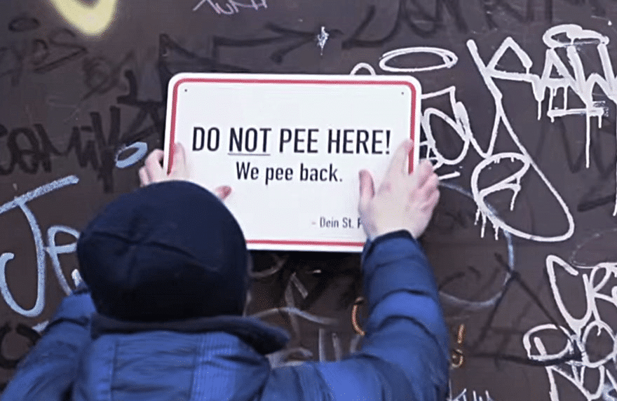 PEE BACK WALL OF GERMANY, A CRAZY YET LESSON WORTHY IDEA