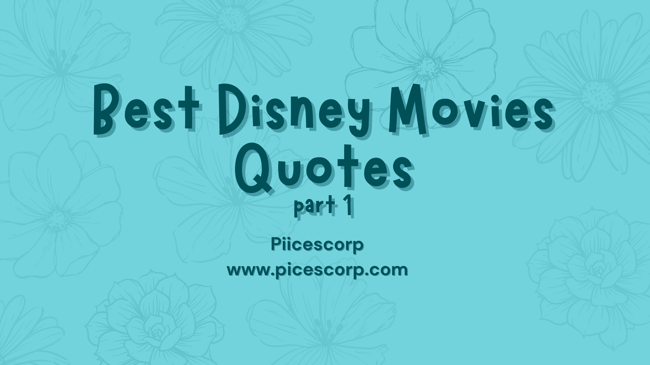 Best The Disney movies Quotes