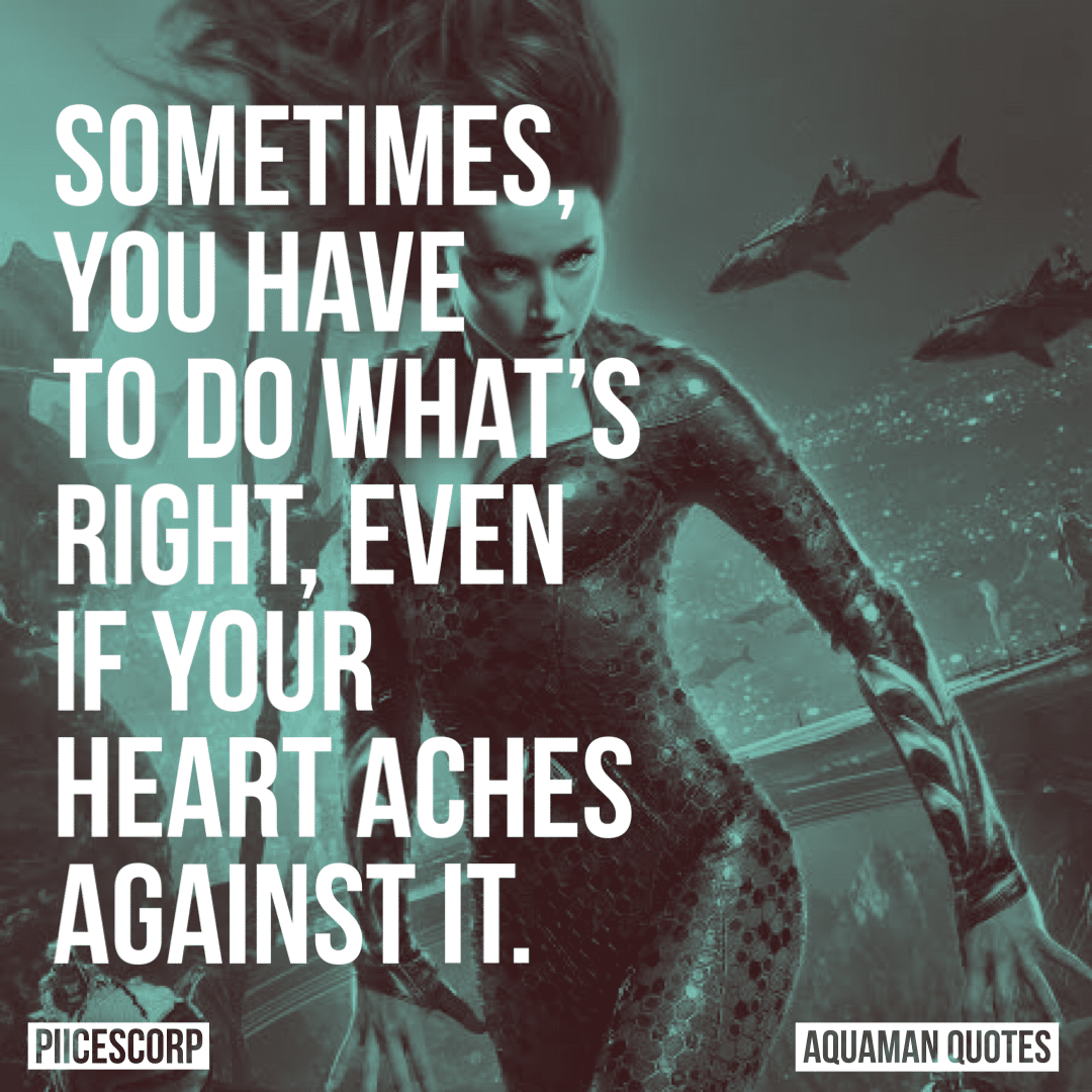 Aquaman Quotes