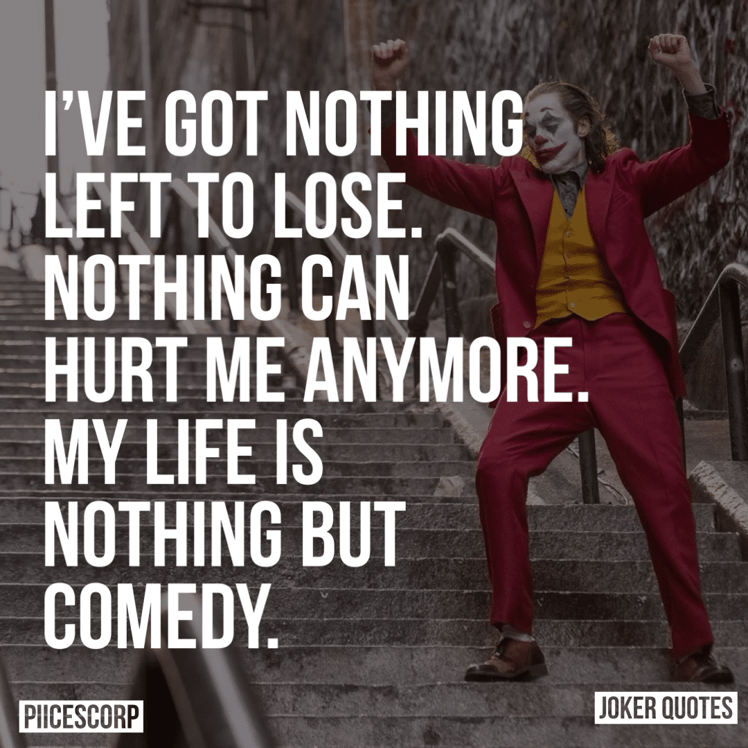 Joker movie quotes