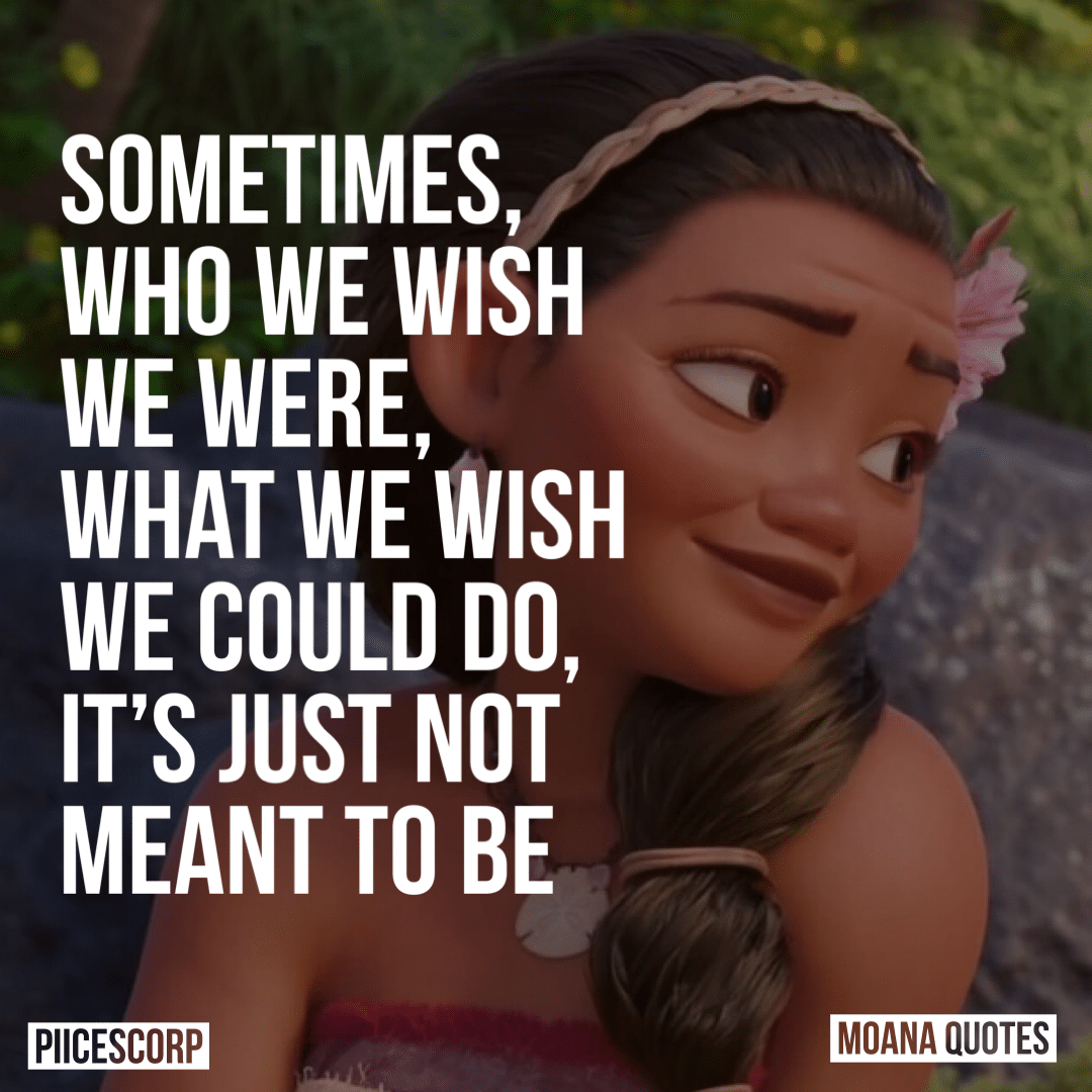 Moana Disney movie Quotes