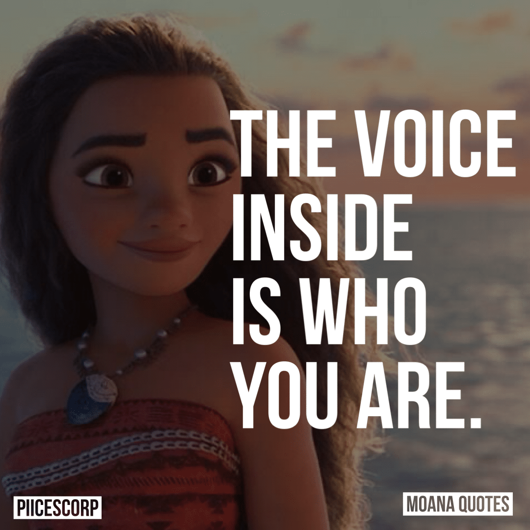 Moana Disney movie Quotes