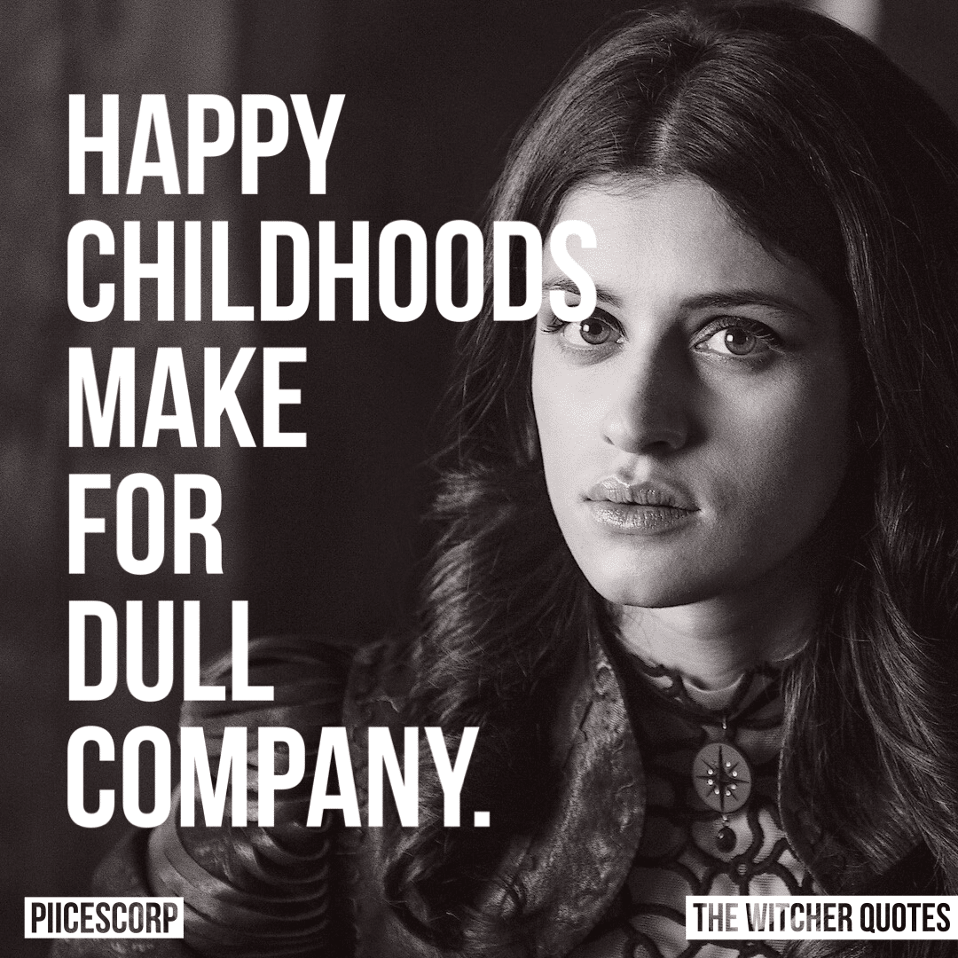 Happy childhoods make for dull company