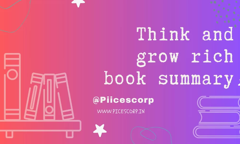 Think and grow rich book summary