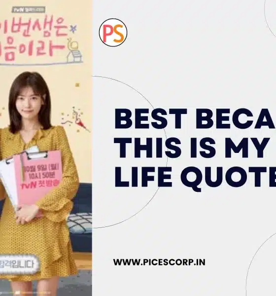 Best Because This is My First Life quotes