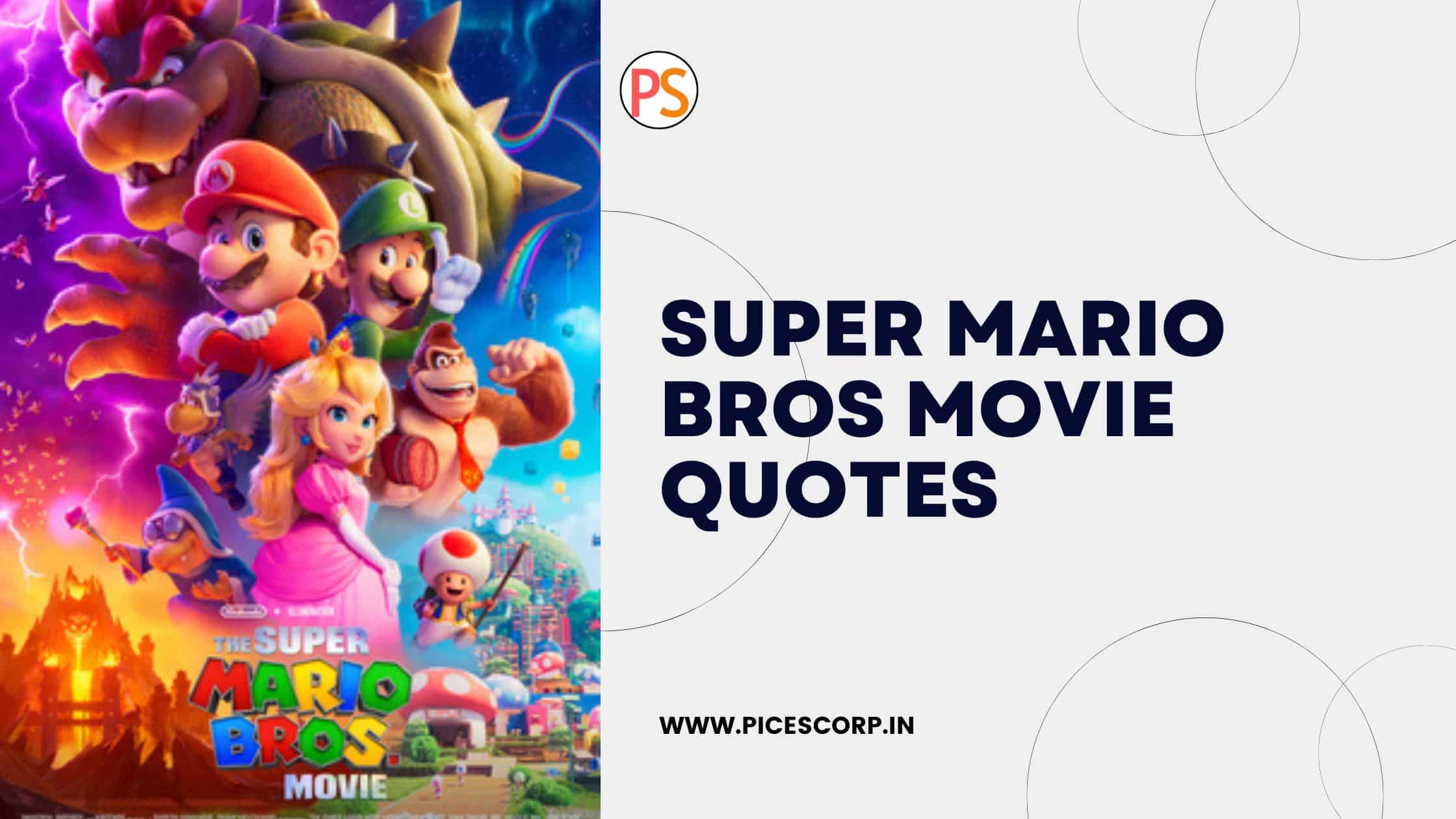 Super Mario bros movie quotes