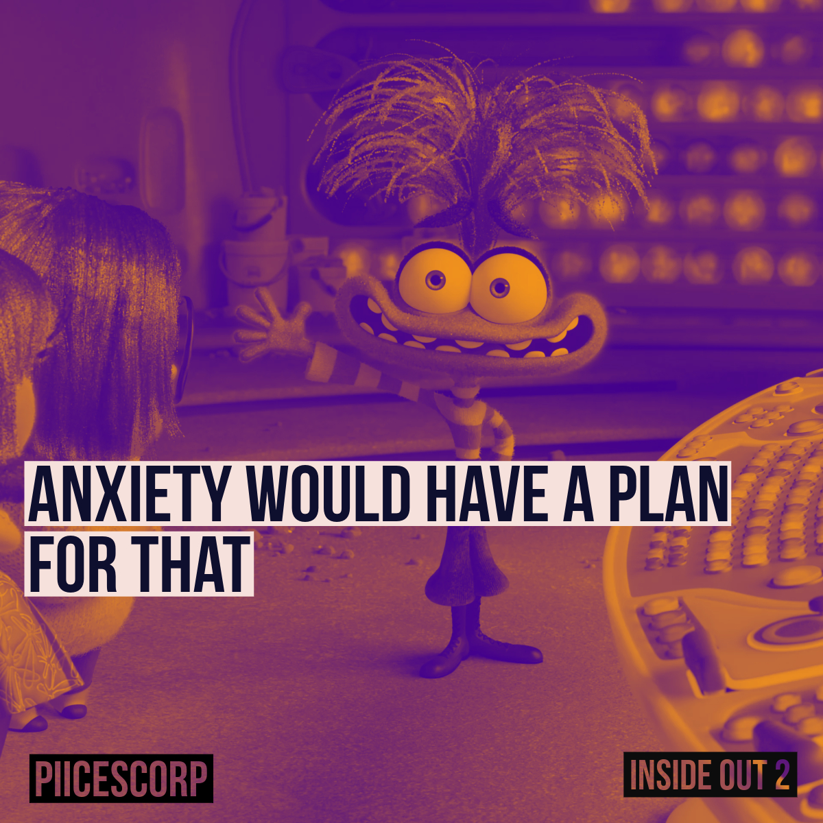 Inside out 2 anxiety