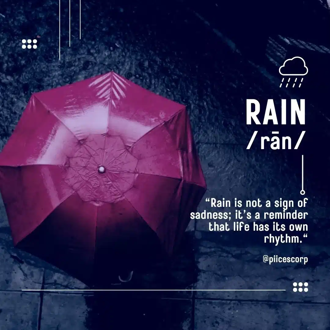 rainy Quotes