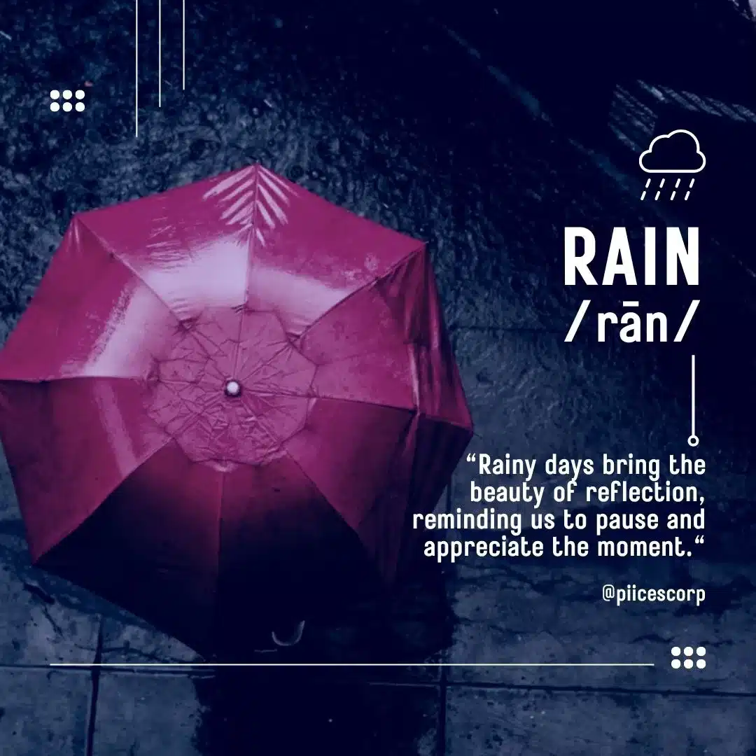 rainy Quotes