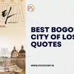 Bogota city of lost quotes