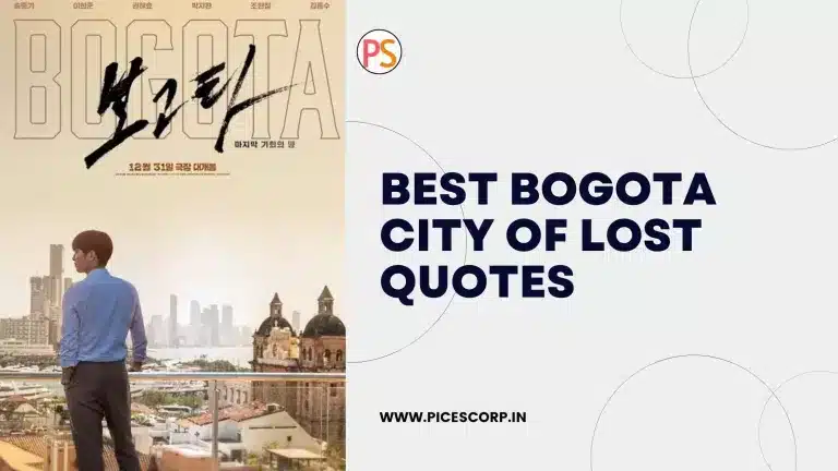 Bogota city of lost quotes