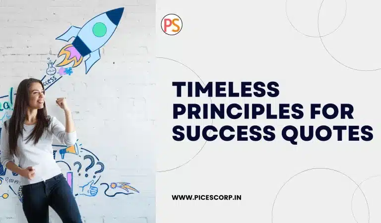 Timeless Principles for Success Quotes